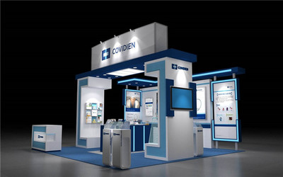 會展設計搭建-COVIDIEN-廣州會展設計搭建