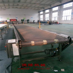 德隆工廠直銷 不銹鋼網帶傳送帶自動化輸送設備，食品專用解決方案